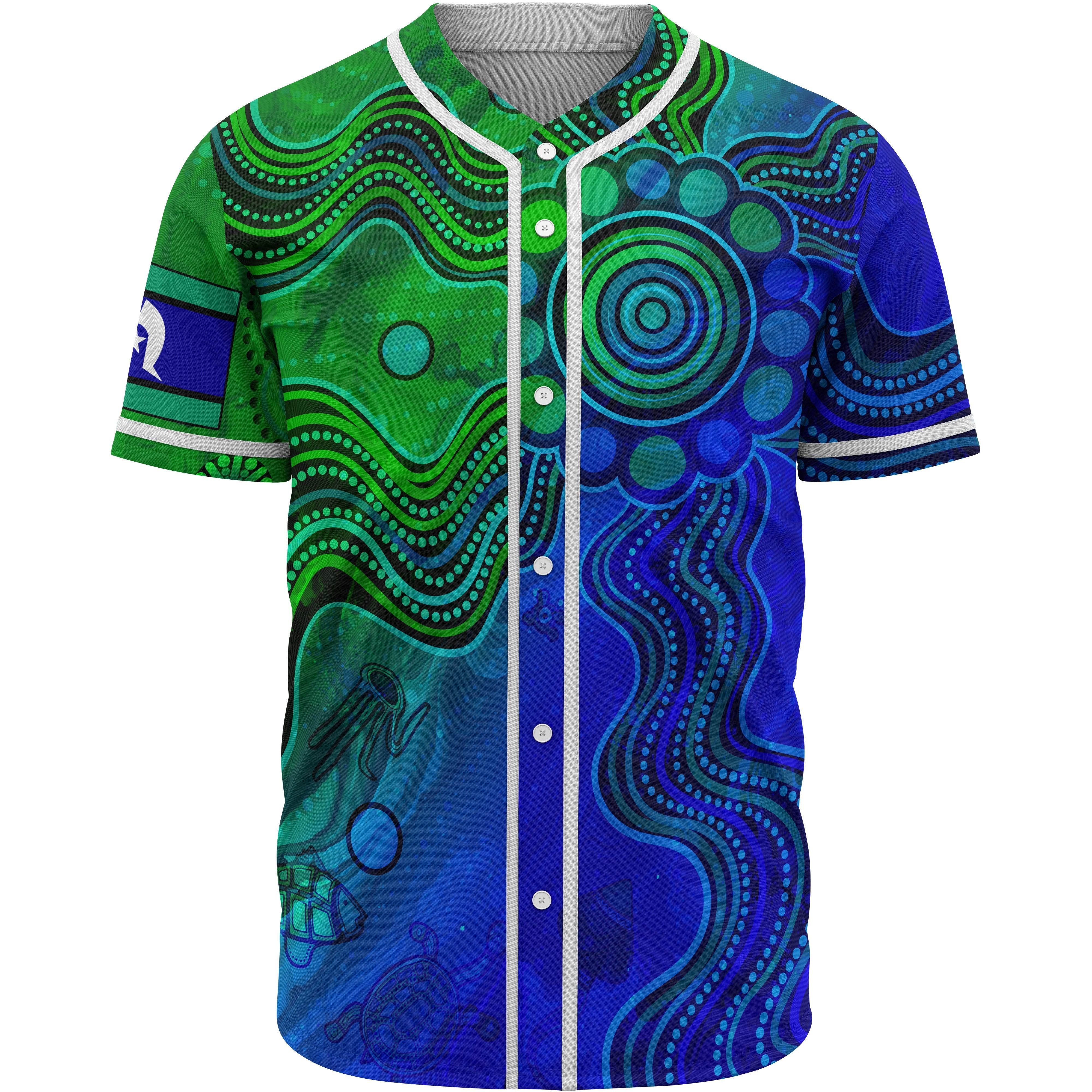 aboriginal-baseball-shirt-torres-strait-islands-flag
