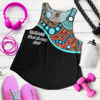 Naidoc 2021 Women's Racerback Tank - Heal Country - Vibe Hoodie