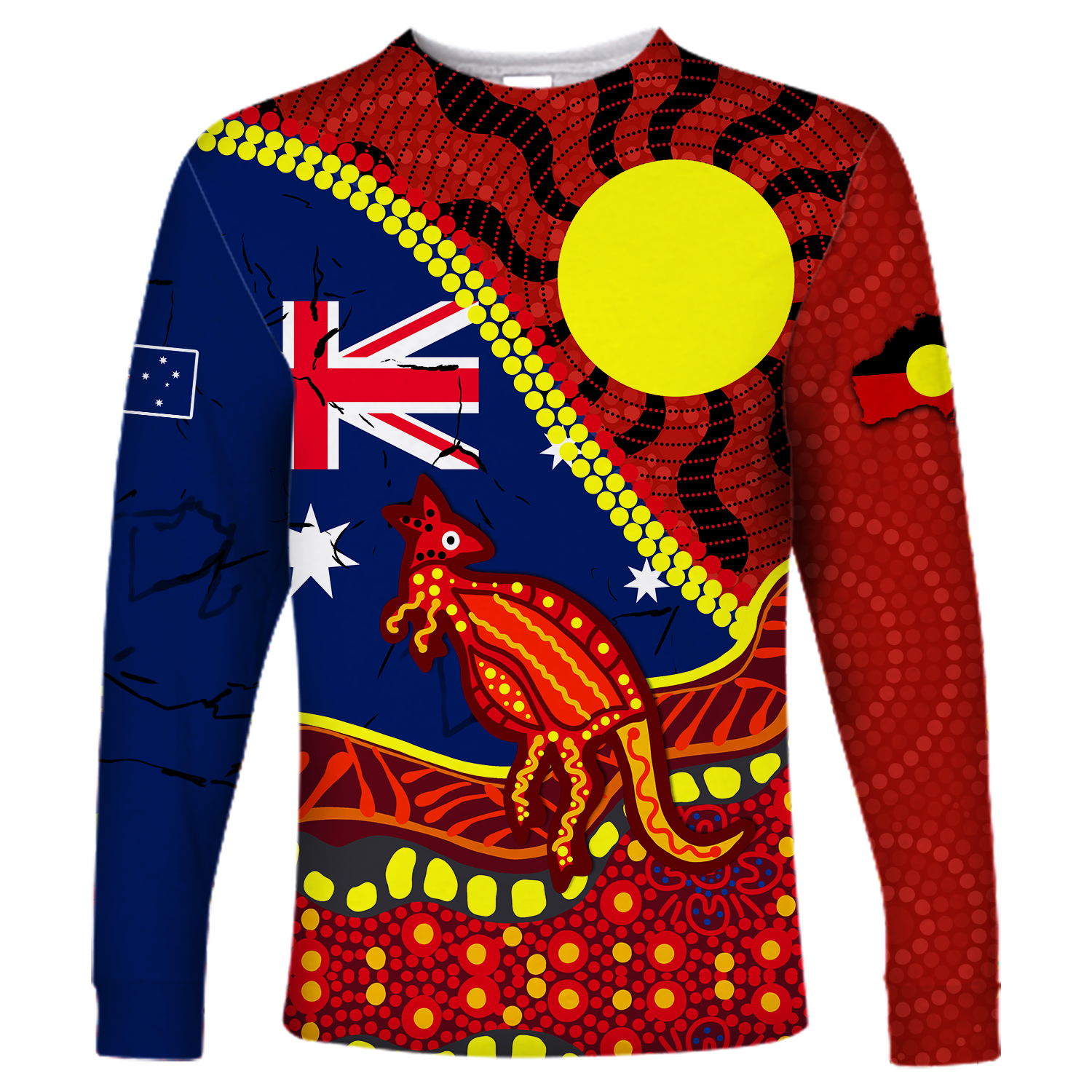 australia-day-indigenous-art-long-sleeve-shirt