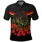 custom-personalised-panthers-anzac-day-polo-shirt-indigenous-art