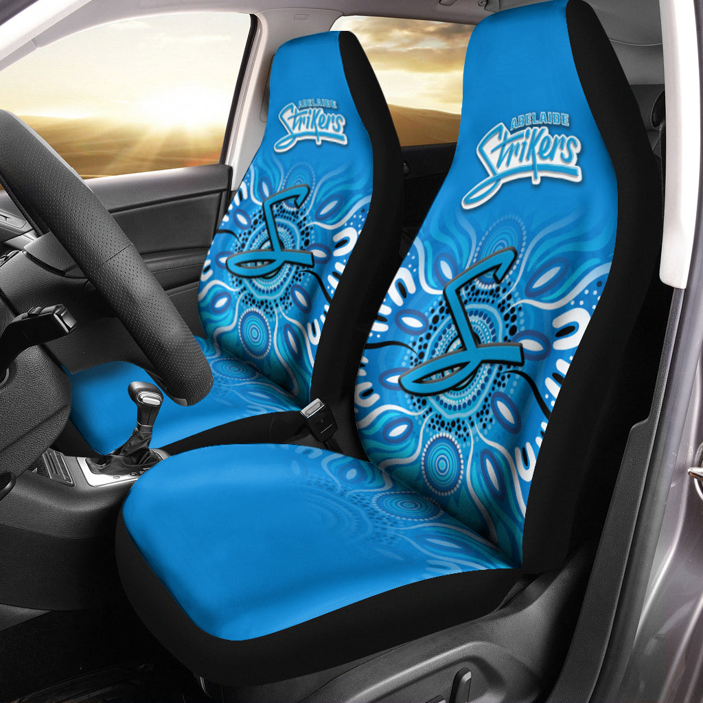 Adelaide Strikers Aboriginal Cricket 2022 Car Seat Covers - LT12