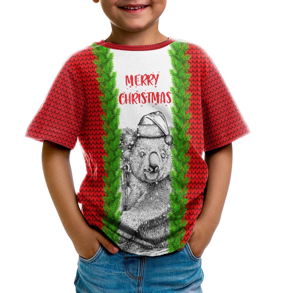christmas-kid-t-shirts-merry-christmas-koala
