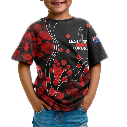 anzac-lest-we-forget-t-shirts-kid-poppy-flowers