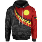 kid-aboriginal-hoodie-indigenous-flag-circle-dot-painting
