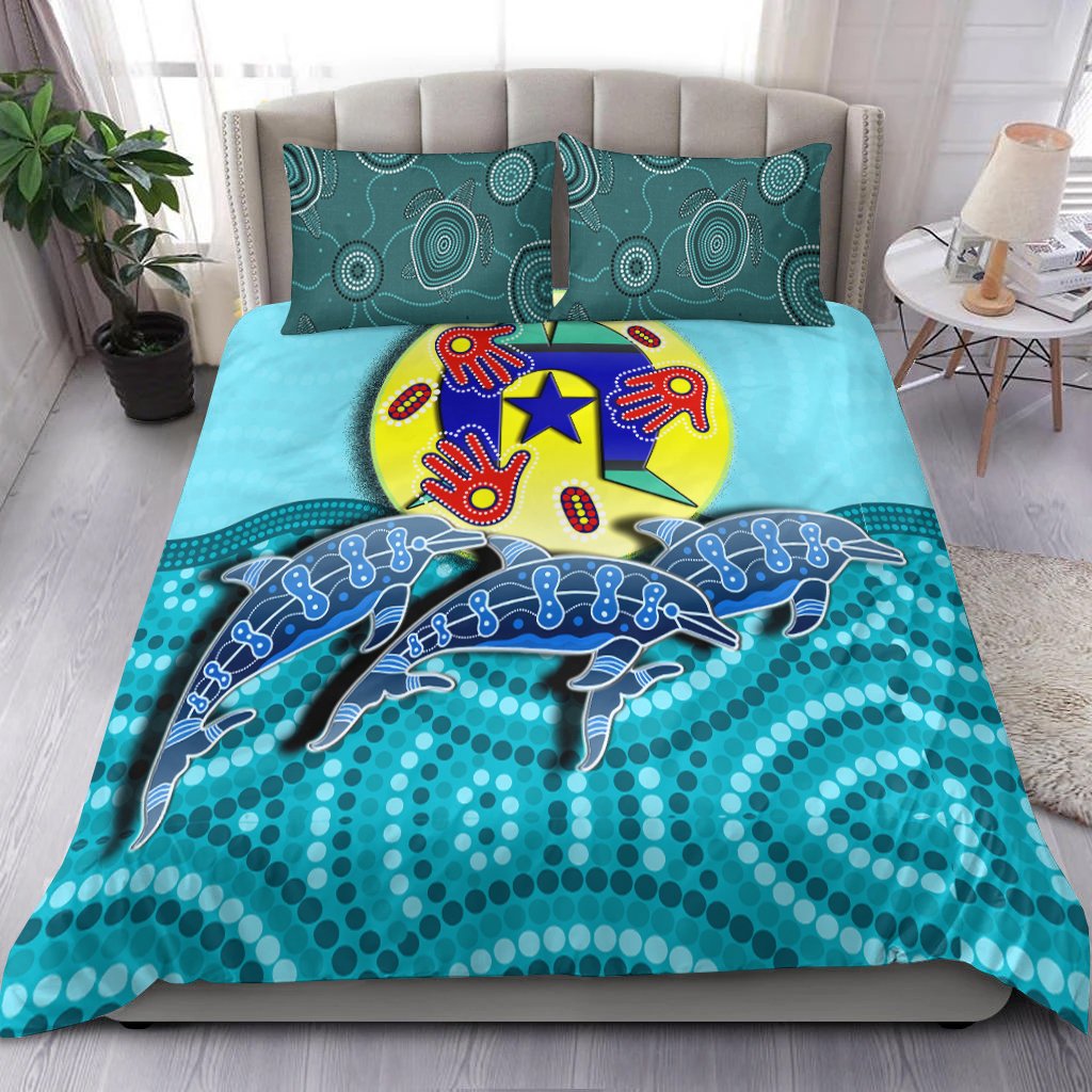aboriginal-bedding-set-aboriginal-dolphin