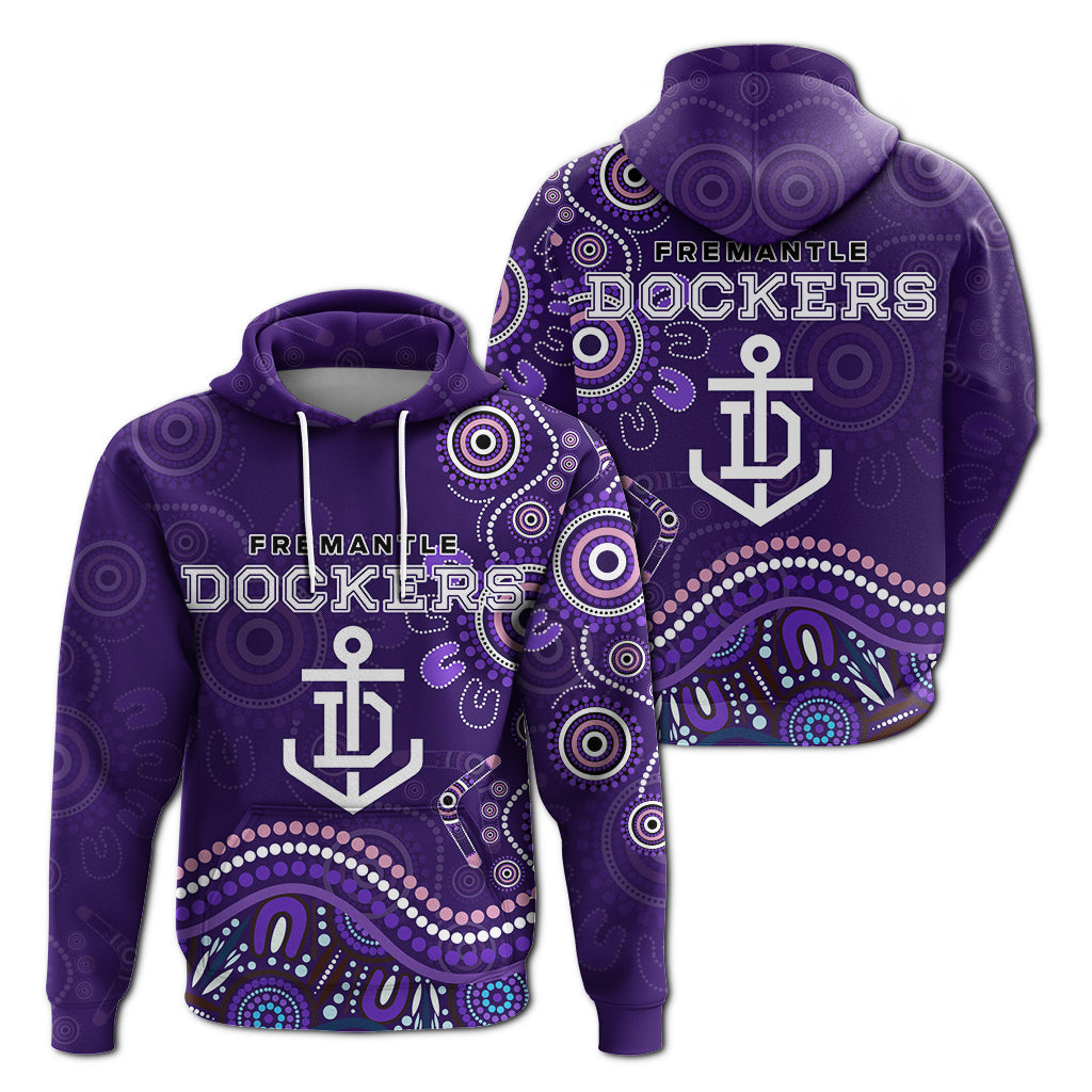 fremantle-football-club-hoodie-aboriginal-dot-painting