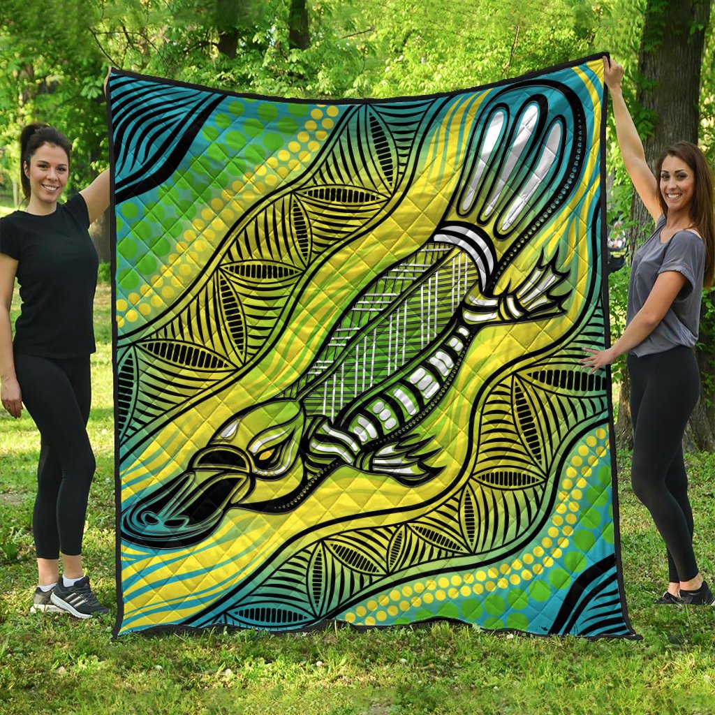 premium-quilts-aboriginal-platypus