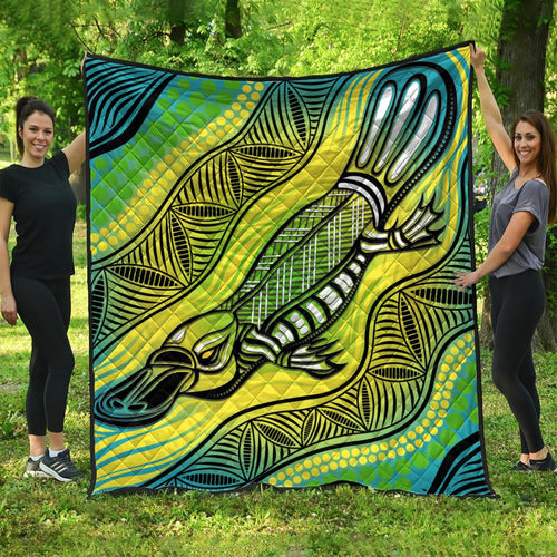 premium-quilts-aboriginal-platypus
