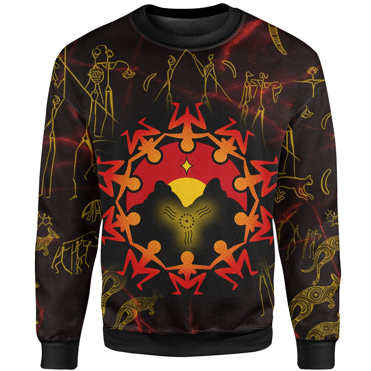 aboriginal-sweaters-australia-map-and-indigenous-flag