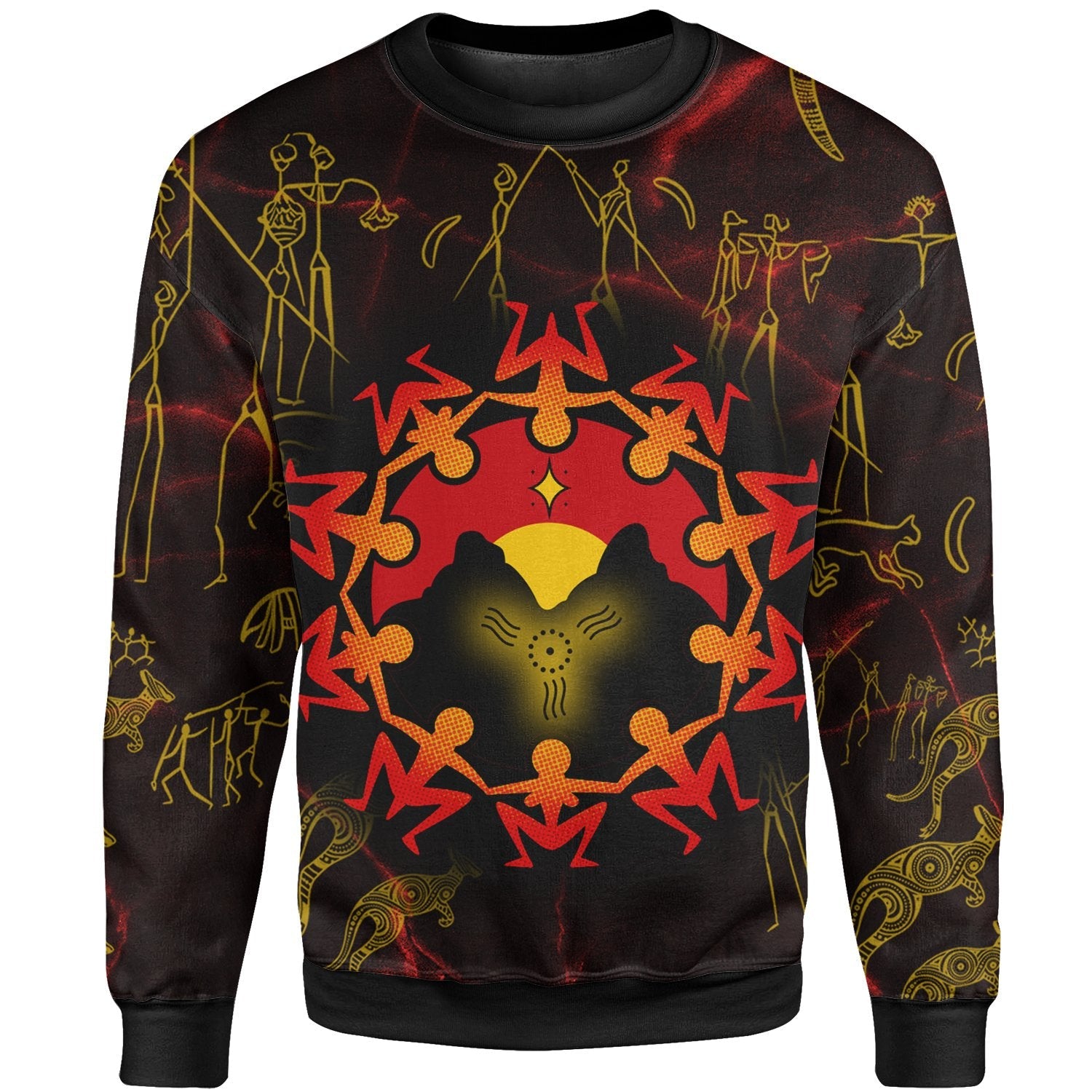 aboriginal-sweaters-australia-map-and-indigenous-flag
