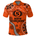 Perth Scorchers ANZAC Day Aboriginal Polo Shirt - LT12