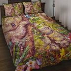koala-quilt-set-cover-3d-koala-with-waratah-flower-quilt-bed-set