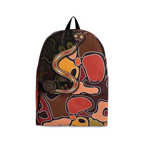 backpack-aboriginal-snake-with-dot-painting
