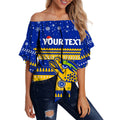 custom-personalised-eels-unique-off-shoulder-waist-wrap-top-merry-christmas-parramatta