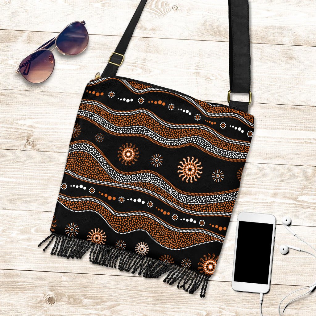 boho-handbag-aboriginal-pattern-with-tribal-sun