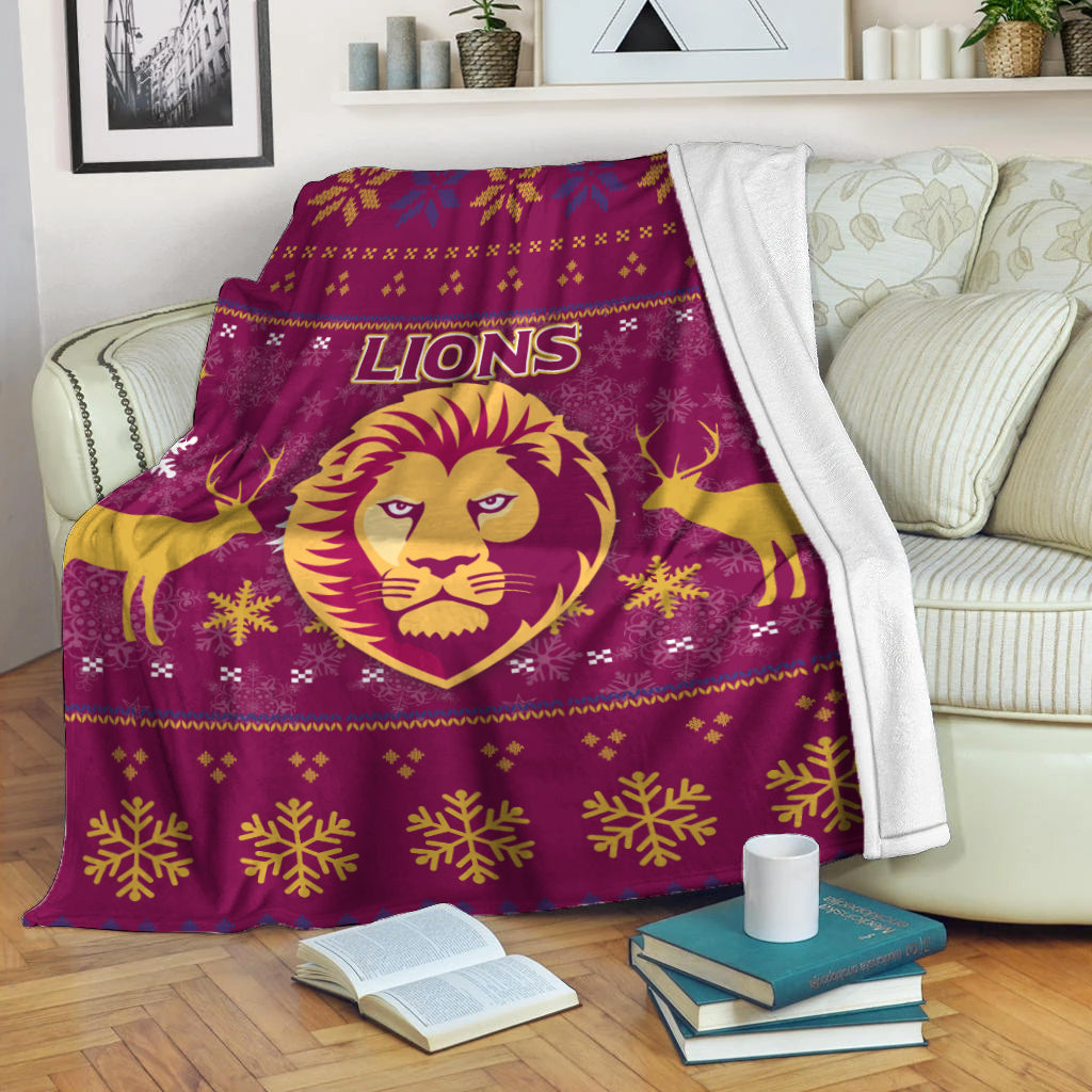 brisbane-lion-blanket-christmas-ugly-style