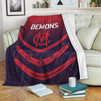 melbourne-demons-blanket-aboriginal-dot-painting