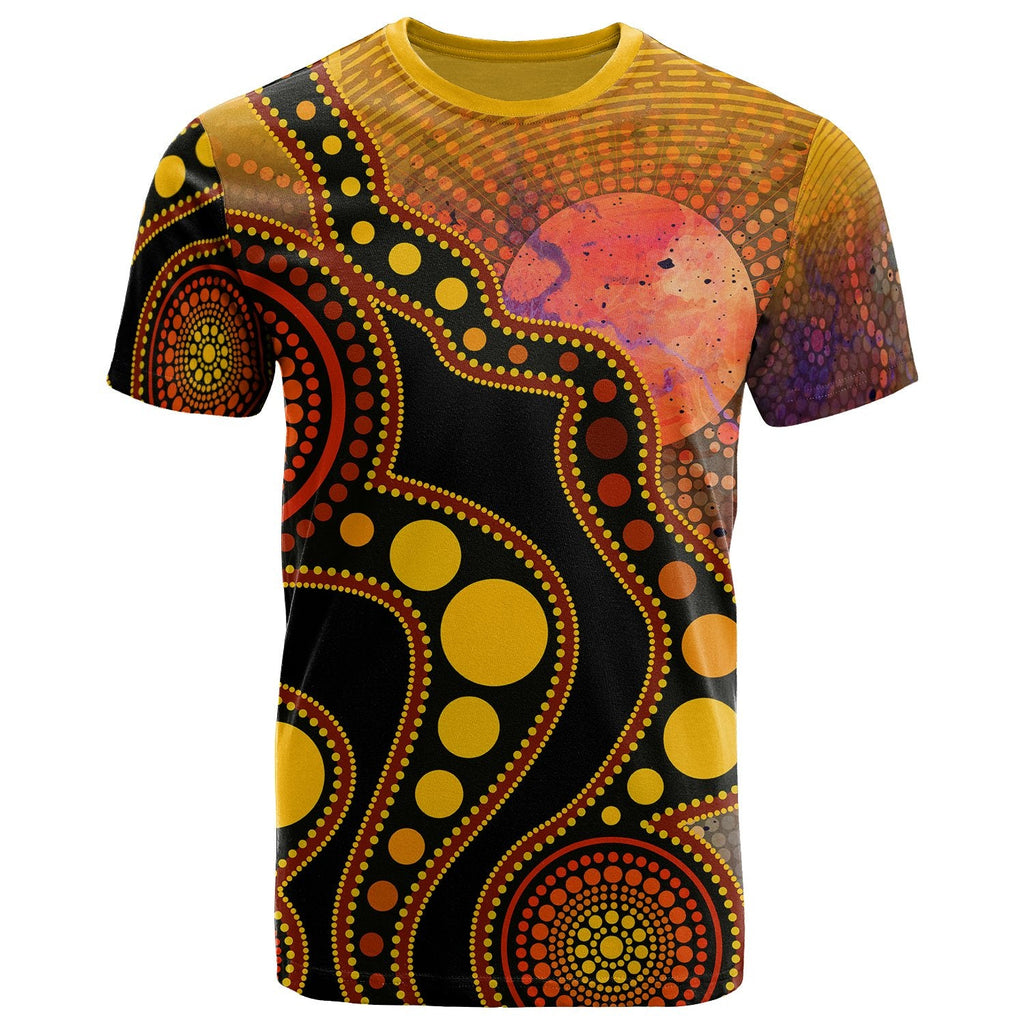 kid-aboriginal-t-shirt-australia-indigenous-flag-circle-dot-painting-art-golden