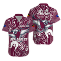 Sea Eagles Rugby NAIDOC 2022 Aboriginal Hawaiian Shirt