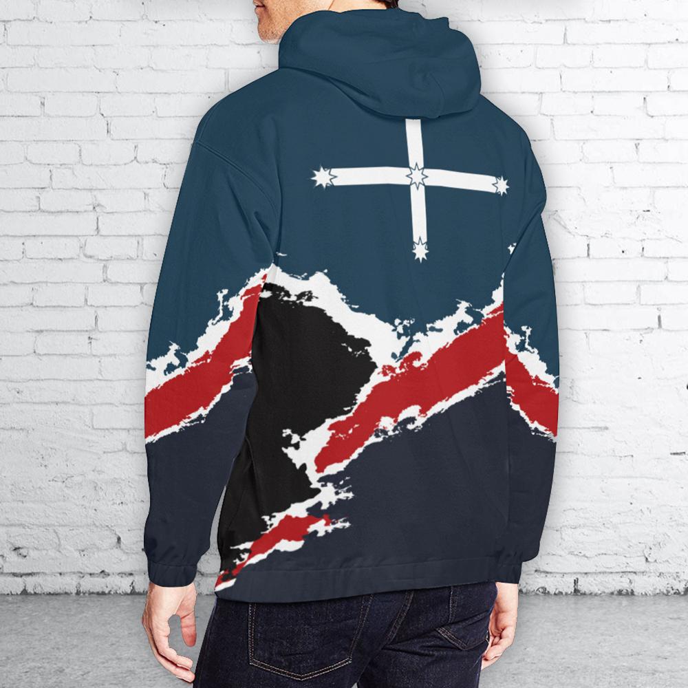hoodie-kangaroo-hoodie-boxing-australian-coat-of-arms-unisex