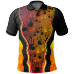 polo-shirt-aboriginal-patterns-shirt-golden-style-unisex