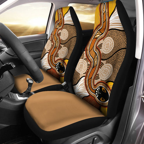aboriginal-car-seat-covers-indigenous-snake-vintage-stye
