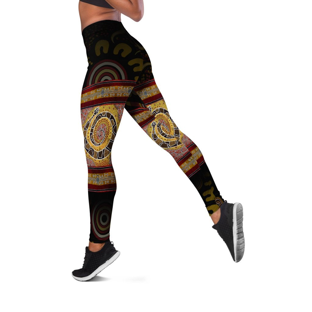 leggings-snake-dot-panting-art