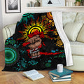NAIDOC Week 2022 Aboriginal Art Unique Blanket - LT12