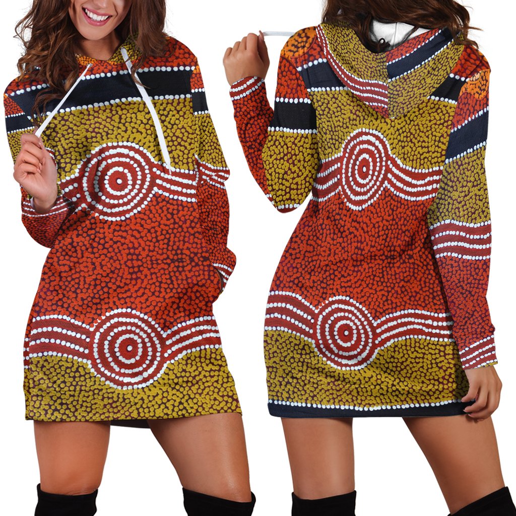 hoodie-dress-aboriginal-dot-style