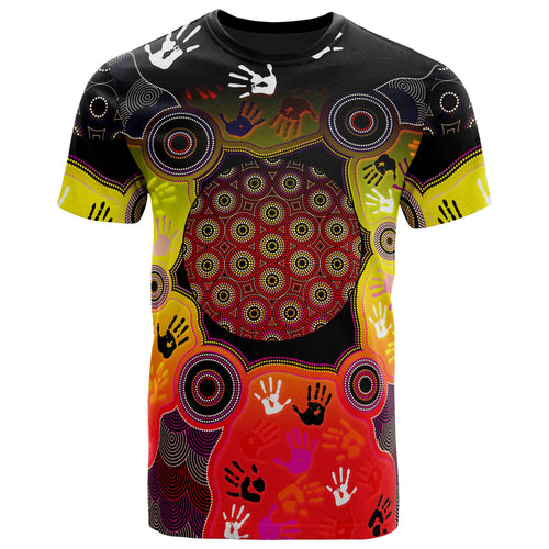 kid-aboriginal-t-shirt-indigenous-circle-dot-painting-hand-art