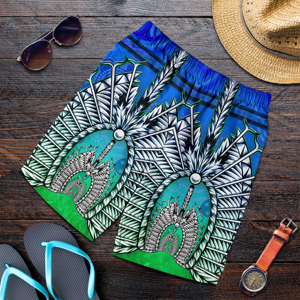 men-short-turtle-background-with-dhari-mask