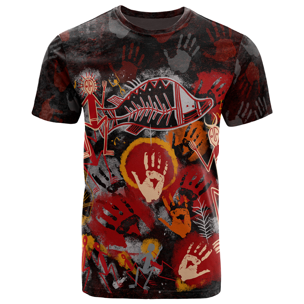 aboriginal-t-shirts-indigenous-fish-hand-art