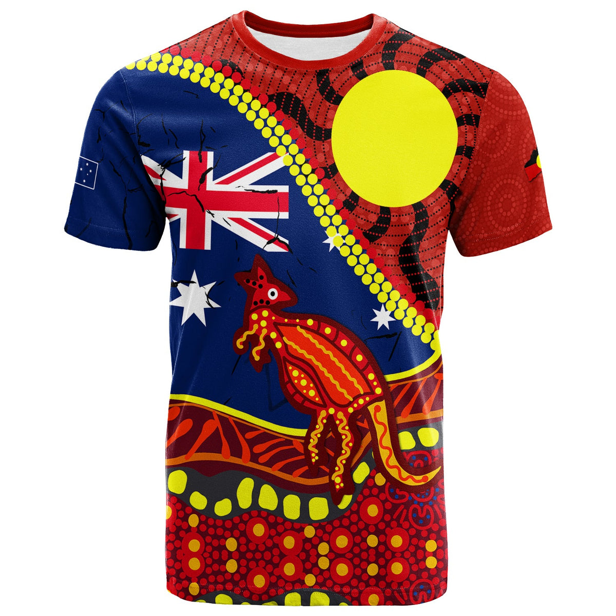australia-day-indigenous-art-t-shirt