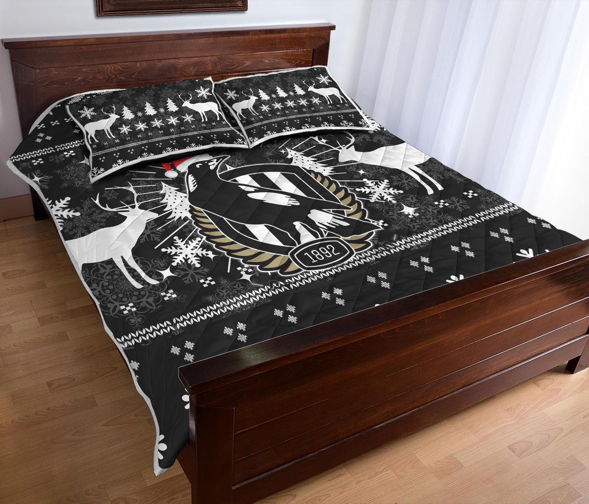collingwood-magpies-quilt-bed-set-christmas-ugly-style