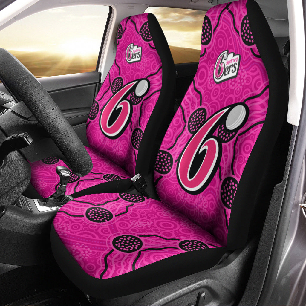 sydney-sixers-car-seat-covers-aboriginal-dot-painting