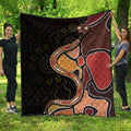 premium-quilts-aboriginal-snake-with-dot-painting