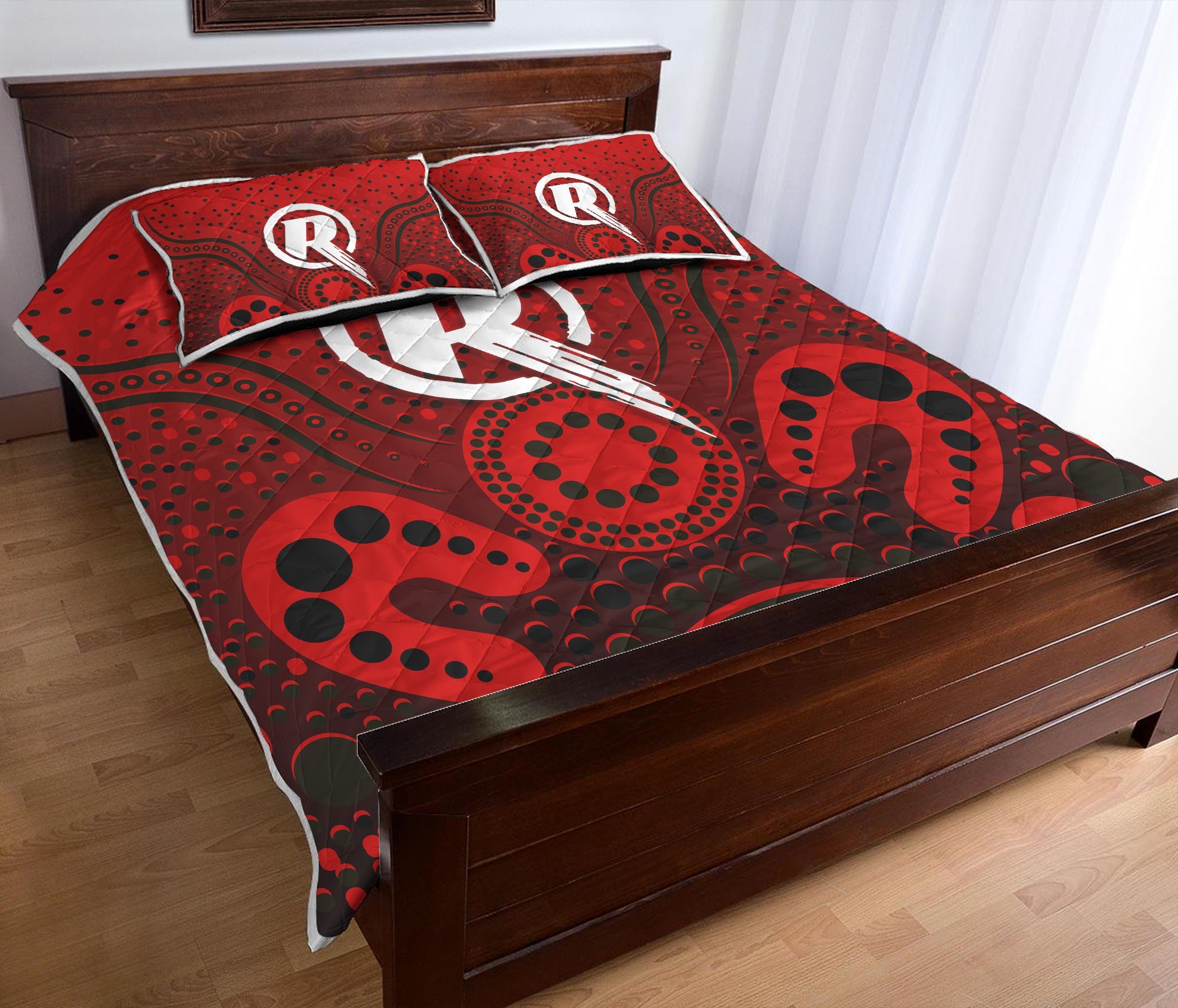 melbourne-renegades-quilt-bed-set-aboriginal-style-of-dot