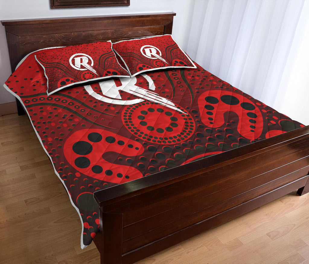 melbourne-renegades-quilt-bed-set-aboriginal-style-of-dot