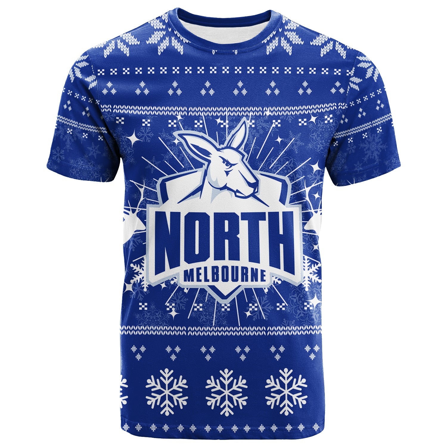 north-melbourne-t-shirt-christmas-ugly-style