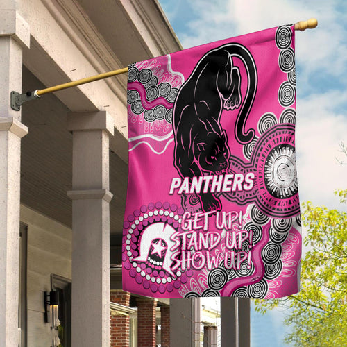 Panthers Rugby NAIDOC 2022 Aboriginal Garden Flag - LT12