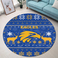 west-coast-eagles-round-carpet-christmas-ugly-style