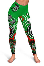 Rabbitohs Rugby Aboriginal Art Women Legging - LT12