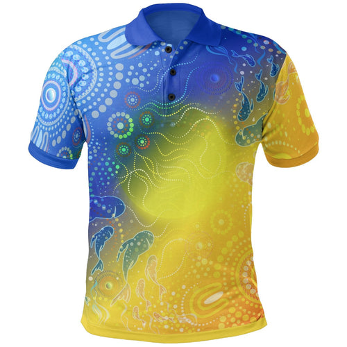 aboriginal-polo-shirt-indigenous-fishing