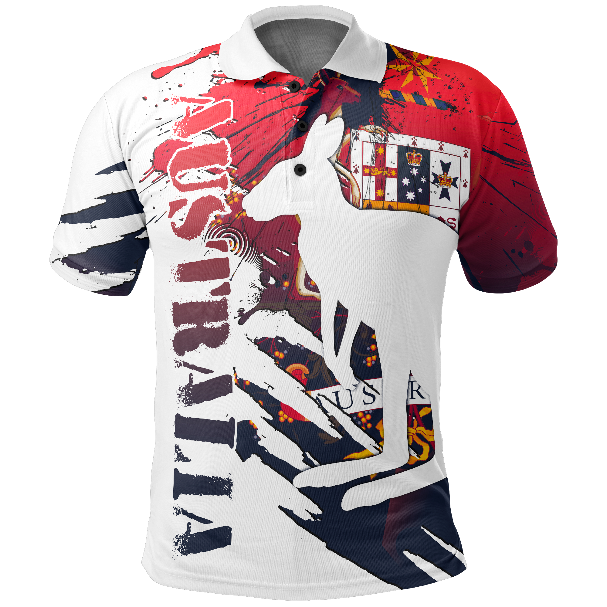 polo-shirt-australian-coat-of-arms-shirt-kangaroo-unisex