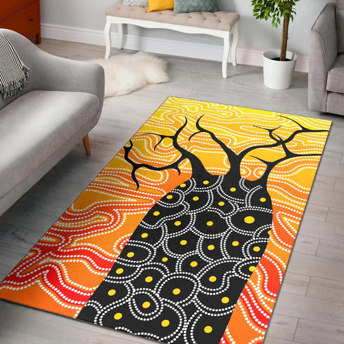 aboriginal-area-rug-boab-tree-aboriginal-style