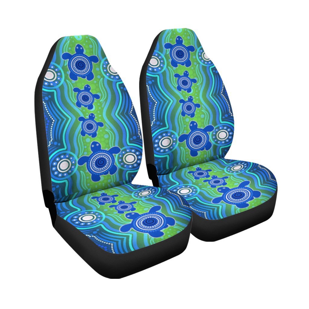 1staustrali-aboriginal-car-seat-covers-aboriginal-turtle-family