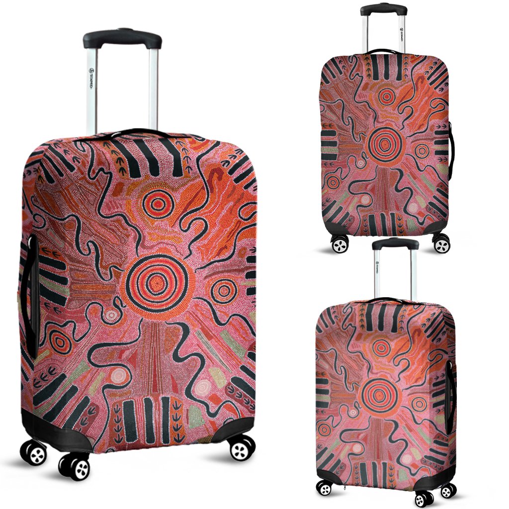 aboriginal-luggage-covers-indigenous-footprint-landscape
