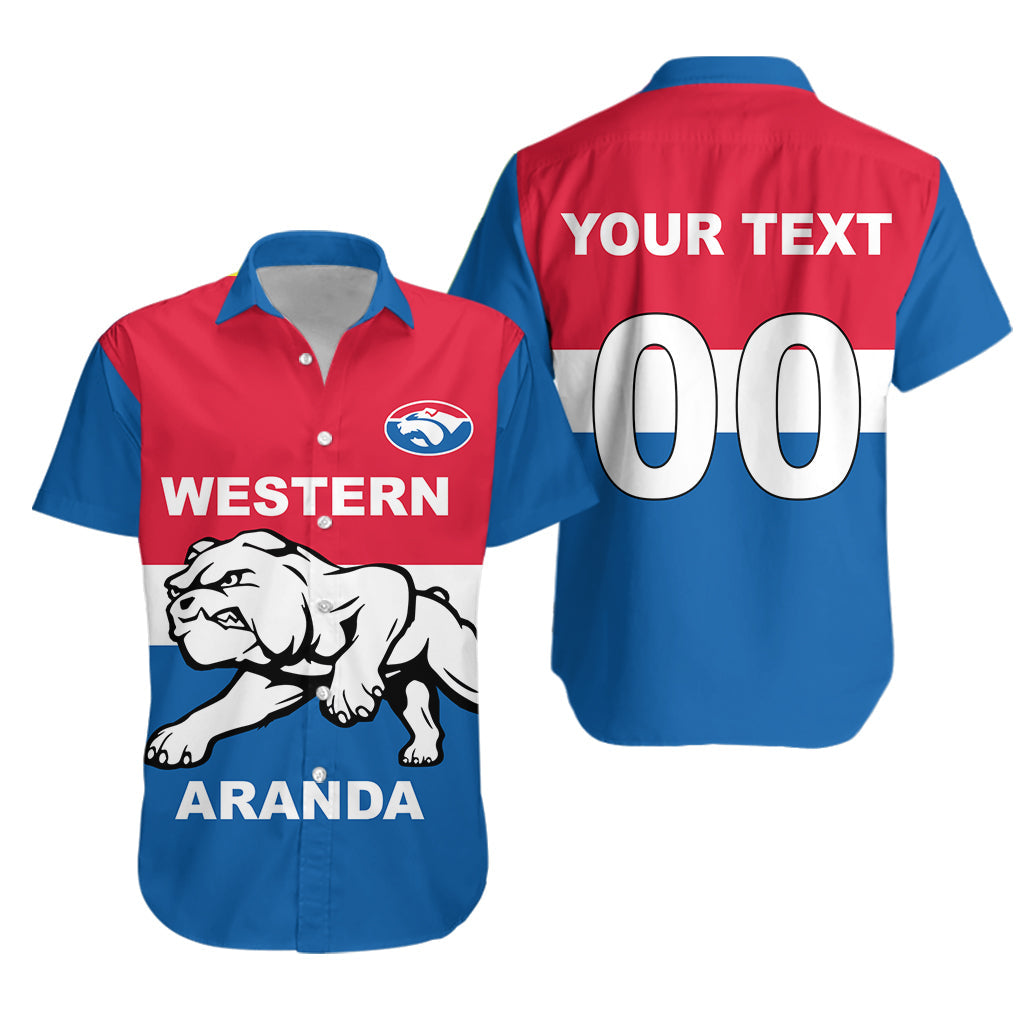 (Custom Personalised) Western Aranda Bulldogs Football Club (Hermannsburg) Hawaiian Shirt Shirt - LT12 - Vibe Hoodie