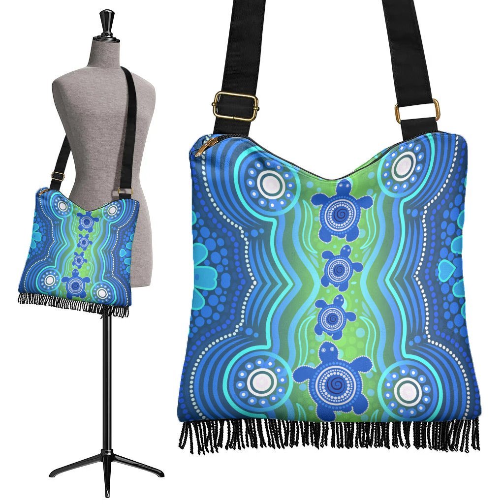 1staustrali-aboriginal-boho-handbag-aboriginal-turtle-family