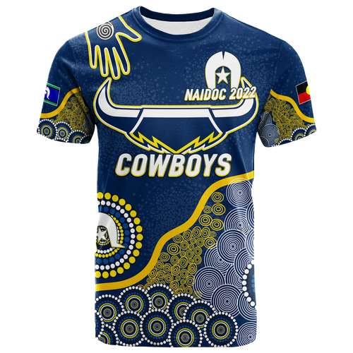 custom-personalised-cowboys-rugby-naidoc-2022-aboriginal-t-shirt
